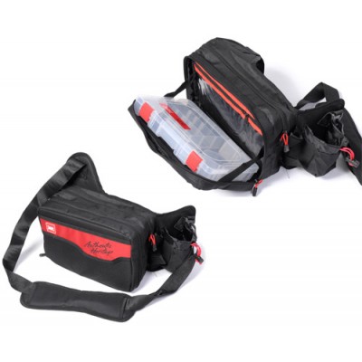 Поясная сумка спиннингиста Lucky John SLING BAG 200x310х150 Поясная сумка спиннингиста Lucky John SLING BAG 200x310х150