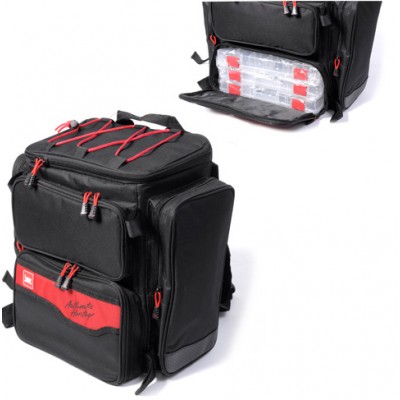 Рюкзак рыболовный с коробками Lucky John RUCKSACK 400х380х230 Рюкзак рыболовный с коробками Lucky John RUCKSACK 400х380х230