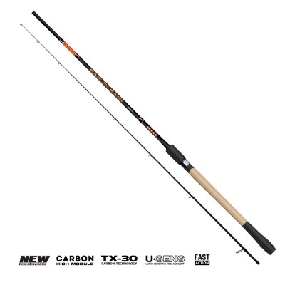 Спиннинг Akara Black Hunter 762 M, углеволокно, штекерный, 2.28 м, тест: 5-22 г, 149 г Спиннинг Akara Black Hunter 762 M, углеволокно, штекерный, 2.28 м, тест: 5-22 г, 149 г