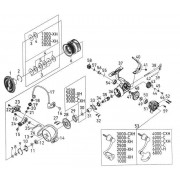 Безынерционная катушка Daiwa Crossfire LT 4000-C