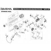 Безынерционная катушка Daiwa Revros E 2500A
