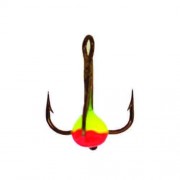 Крючки-тройники для приманок Lucky John с каплей цветной LJ99100-**
