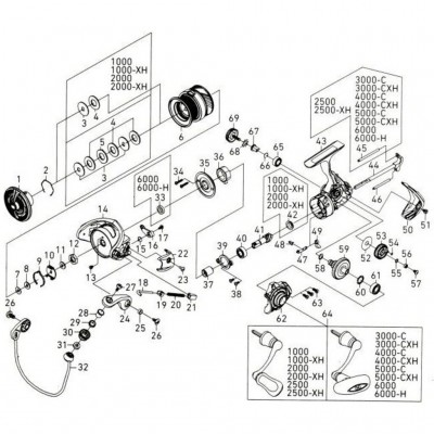 Безынерционная катушка Daiwa Revros LT 2500 Безынерционная катушка Daiwa Revros LT 2500
