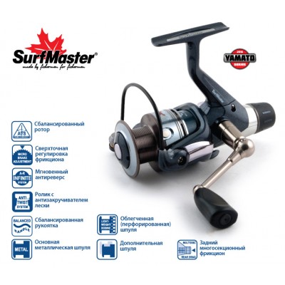 Безынерционая катушка Surf Master Yamato Tanagura RT 4000A Безынерционая катушка Surf Master Yamato Tanagura RT 4000A