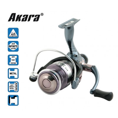 Безынерционная катушка Akara Demetra RD4000A. 3 ш.п. + 1 р.п. Безынерционная катушка Akara Demetra RD4000A. 3 ш.п. + 1 р.п.