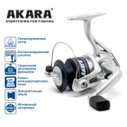 Безынерционная катушка Akara Geden FG2000. 2 ш.п.