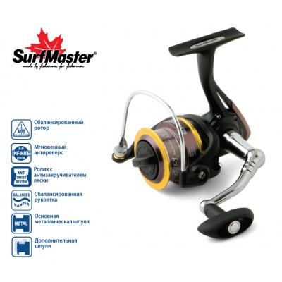 Безынерционная катушка Surf Master Exist FD 4000A Match Безынерционная катушка Surf Master Exist FD 4000A Match