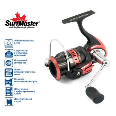 Безынерционная катушка Surf Master Helios HE 1500A Безынерционная катушка Surf Master Helios HE 1500A