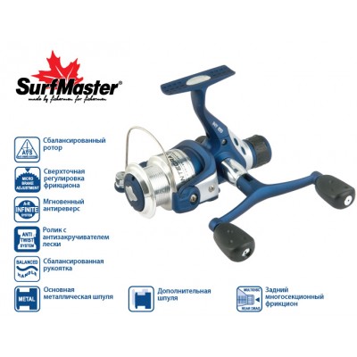 Безынерционная катушка Surf Master Integra INT 30 Безынерционная катушка Surf Master Integra INT 30
