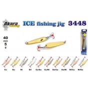 Блесна вертикальная зимняя Akara Ice 3448 с тройником BL-3448-5-** (5гр)