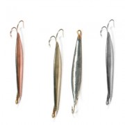 Блесна вертикальная зимняя Akara Окуневая №110 с двойником BL-OK-110-2-** (2.4гр)