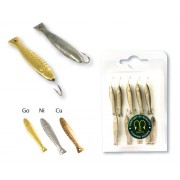 Блесна вертикальная зимняя Akara Окуневая №2-2 с крючком BL-OK-2-2-** (2.7гр)