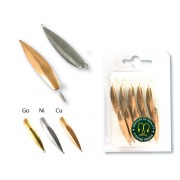 Блесна вертикальная зимняя Akara Окуневая №5 с крючком BL-OK-5-** (4гр)