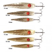 Блесна вертикальная зимняя Lucky John FIN MODEL B с тройником 1560-* (12гр)