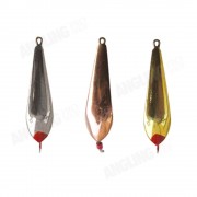 Блесна вертикальная зимняя Lucky John PIRS с впаянным крючком 8188-02-* (2.5гр)