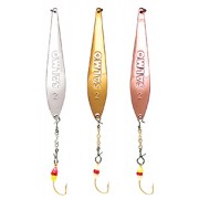 Блесна вертикальная зимняя Lucky John S-2-Z с цепочкой и крючком 82751-* (3.5гр)