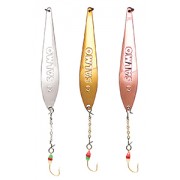 Блесна вертикальная зимняя Lucky John S-3-Z с цепочкой и крючком 82761-* (6.5гр)