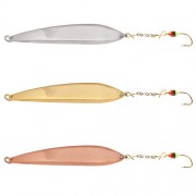 Блесна вертикальная зимняя Lucky John SCANDI с цепочкой и крючком 8550-* (8гр)