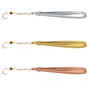 Блесна вертикальная зимняя Lucky John SCANDI с цепочкой и крючком 8955-* (6.1гр)