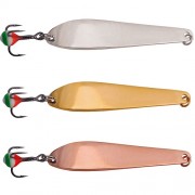 Блесна вертикальная зимняя Lucky John SCANDI с тройником 8065-* (14гр)