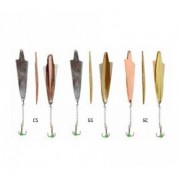 Блесна вертикальная зимняя Lucky John WING с тройником 102-4-** (10гр)