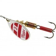 Блесна вращающаяся Mepps Aglia Blanc 3-R (6.5г)