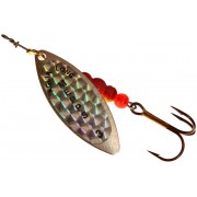 Блесна вращающаяся Mepps Aglia Long Rainbow 3-Si (11.5г)