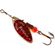 Блесна вращающаяся Mepps Aglia Long Redbo 1-Si (4.5г)