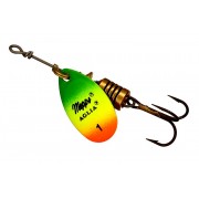 Блесна вращающаяся Mepps Aglia OR/Tiger 1 (3.5г)