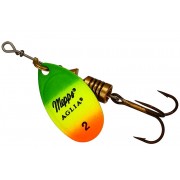 Блесна вращающаяся Mepps Aglia OR/Tiger 2 (4.5г)