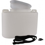 Кан рыболовный для живца Helios 10л (белый)