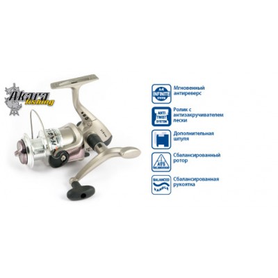 Катушка безынерционная Akara MG 20A. 5 ш.п. + 1 р.п. Катушка безынерционная Akara MG 20A. 5 ш.п. + 1 р.п.