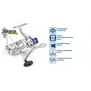 Катушка безынерционная Akara TS 30A. 5 ш.п. + 1 р.п.