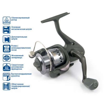 Катушка безынерционная Akara Vulkan FD 630A. 5 ш.п. + 1 р.п. Катушка безынерционная Akara Vulkan FD 630A. 5 ш.п. + 1 р.п.