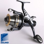 Катушка безынерционная с байтраннером SALMO DIAMOND BAITFEEDER 6 3130BR, 5 ш.п. + 1 р.п.