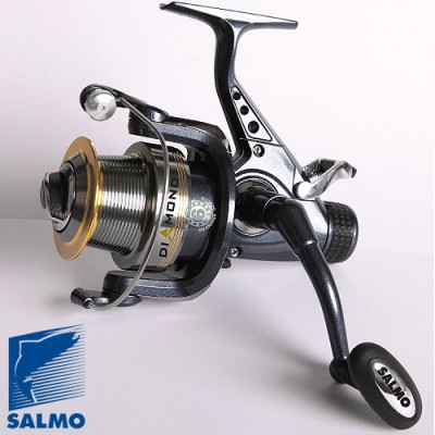 Катушка безынерционная с байтраннером SALMO DIAMOND BAITFEEDER 6 3140 BR, 5 ш.п.+1 р.п. Катушка безынерционная с байтраннером SALMO DIAMOND BAITFEEDER 6 3140 BR, 5 ш.п.+1 р.п.