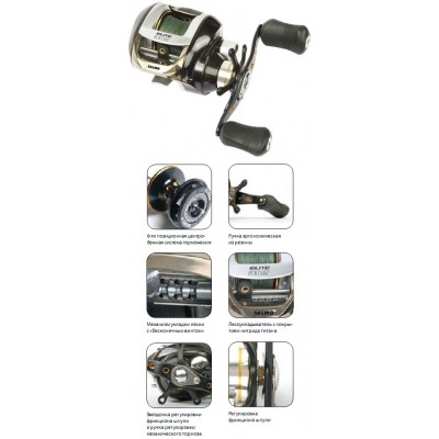 Катушка мультипликаторная SALMO M4930 ELITE VENTURE Катушка мультипликаторная SALMO M4930 ELITE VENTURE