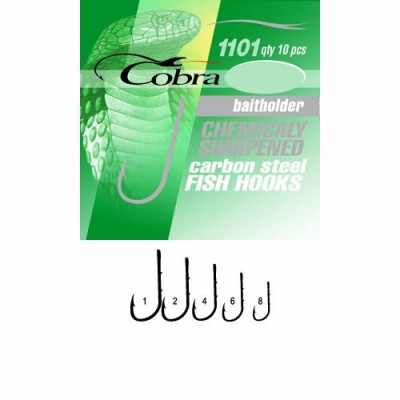Крючки Cobra BAITHOLDER C1101NSB-*** Крючки Cobra BAITHOLDER C1101NSB-***