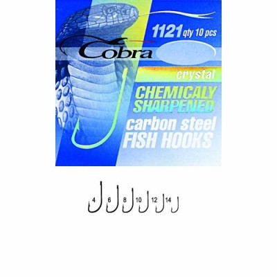 Крючки Cobra CRYSTAL C1121NSB-*** Крючки Cobra CRYSTAL C1121NSB-***