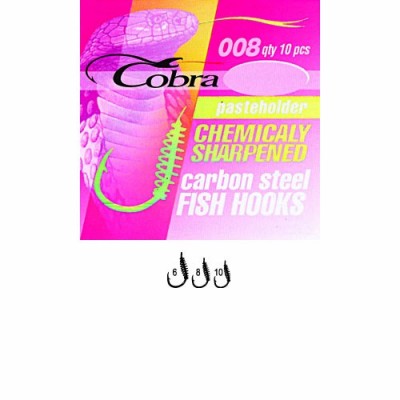 Крючки Cobra PASTEHOLDER C008NSB-*** Крючки Cobra PASTEHOLDER C008NSB-***