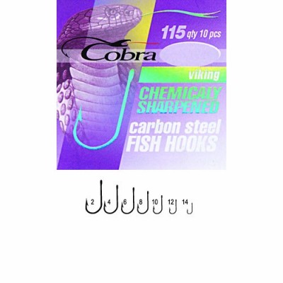 Крючки Cobra VIKING C115NSB-*** Крючки Cobra VIKING C115NSB-***