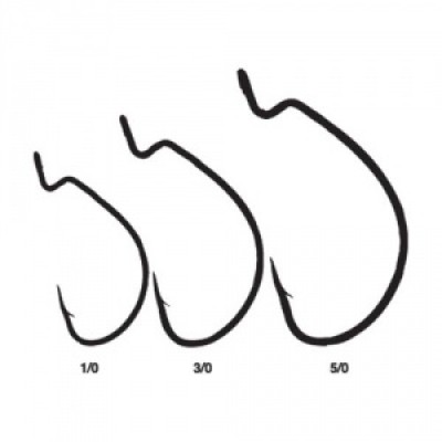 Крючки офсетные Cobra Pro BIG MOUTH 5320-K*** Крючки офсетные Cobra Pro BIG MOUTH 5320-K***