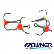 Крючок тройник Owner с каплей №16