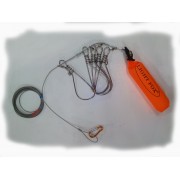 Кукан пятиместный Light Fox с поплавком