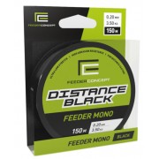 Леска монофильная Feeder Concept DISTANCE Black 150 м