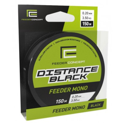 Леска монофильная Feeder Concept DISTANCE Black 150 м Леска монофильная Feeder Concept DISTANCE Black 150 м