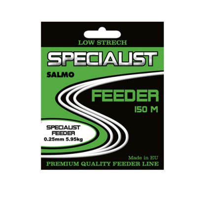Леска монофильная SALMO Specialist Feeder 150м Леска монофильная SALMO Specialist Feeder 150м