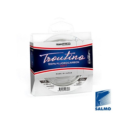 Леска монофильная Team Salmo FLUOROCARBON Troutino Soft 150м Леска монофильная Team Salmo FLUOROCARBON Troutino Soft 150м