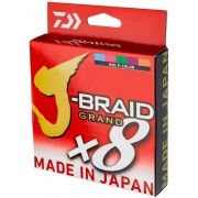 Леска плетёная Daiwa J-Braid Grand X8 Multicolor 150 м