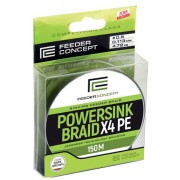 Леска плетёная Feeder Concept POWERSINK Dark Brown 150 м